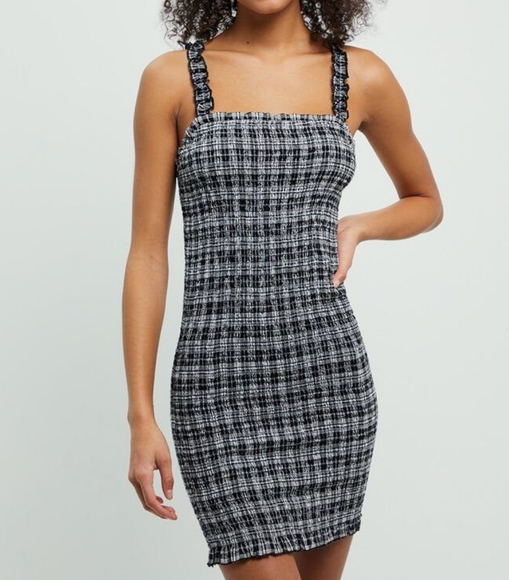 Volcom Seeriously Plaid Bodycon Dress - Picture 15 of 15